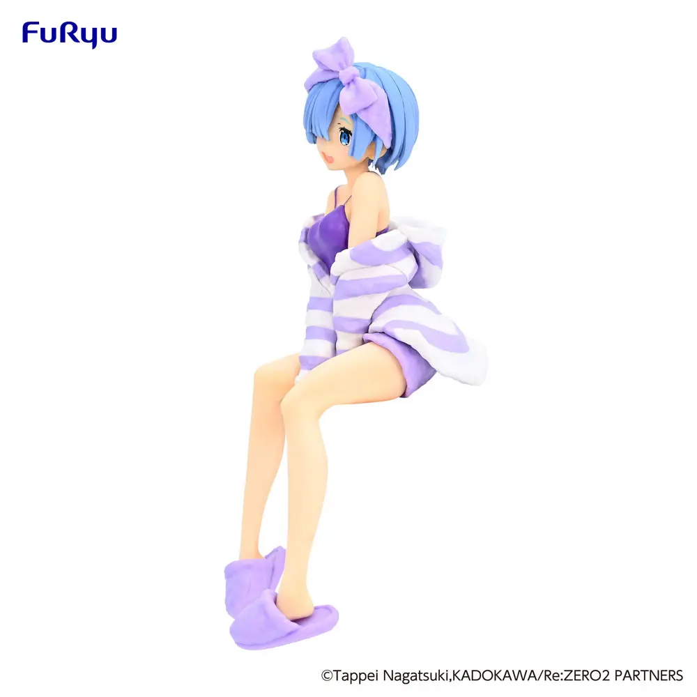 Re:Zero Noodle Stopper Rem Room Wear Purple Color Ver. PVC szobor figura 14 cm termékfotó
