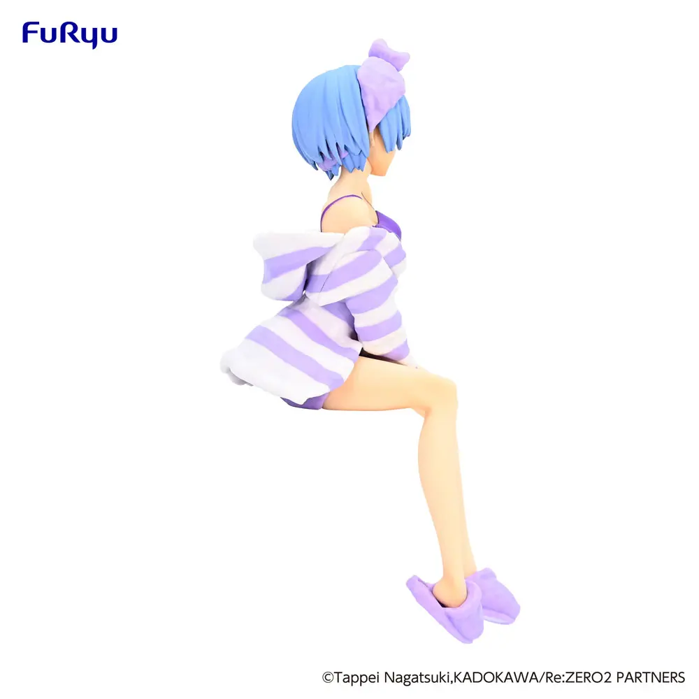 Re:Zero Noodle Stopper Rem Room Wear Purple Color Ver. PVC szobor figura 14 cm termékfotó