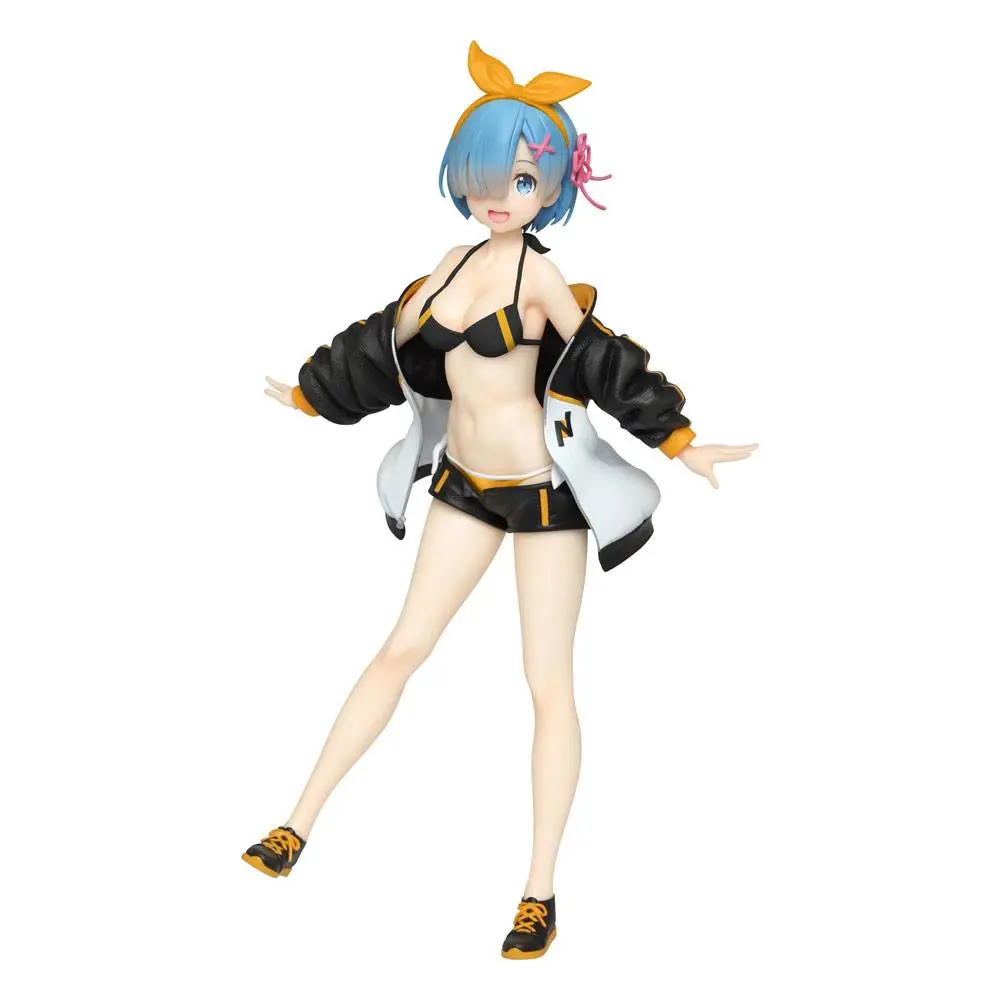 Re:Zero Precioud Rem Jumper Swimsuit Ver. Renewal PVC szobor figura 23 cm termékfotó