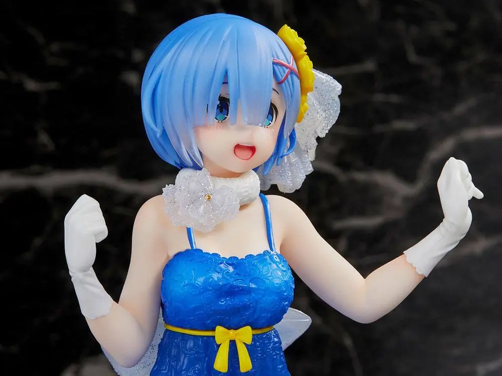 Re:Zero Precious Rem Clear Dress Ver. PVC szobor figura 23 cm termékfotó