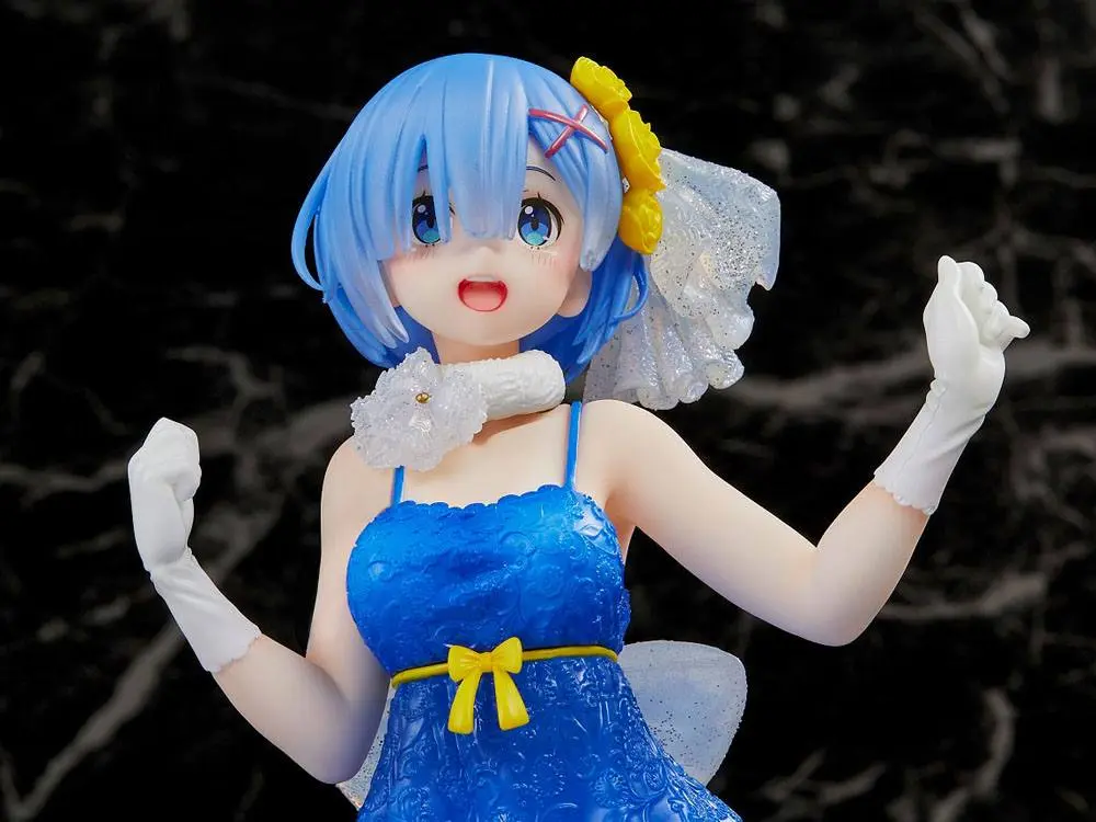 Re:Zero Precious Rem Clear Dress Ver. PVC szobor figura 23 cm termékfotó