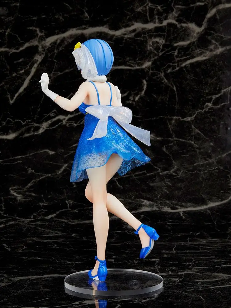 Re:Zero Precious Rem Clear Dress Ver. PVC szobor figura 23 cm termékfotó