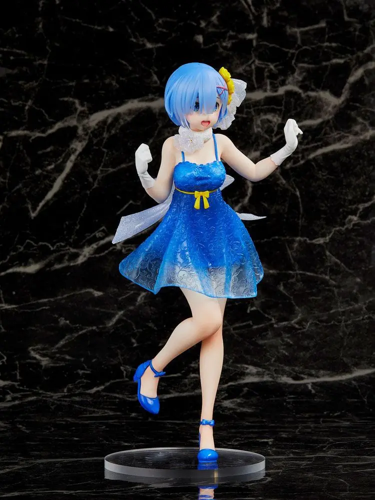 Re:Zero Precious Rem Clear Dress Ver. PVC szobor figura 23 cm termékfotó