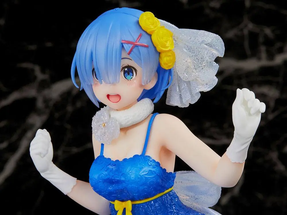 Re:Zero Precious Rem Clear Dress Ver. PVC szobor figura 23 cm termékfotó