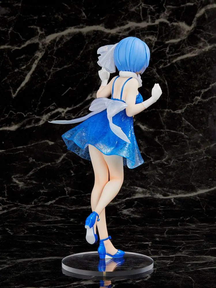Re:Zero Precious Rem Clear Dress Ver. PVC szobor figura 23 cm termékfotó