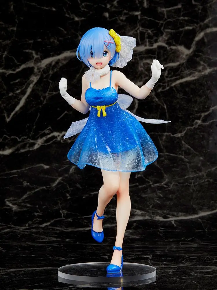 Re:Zero Precious Rem Clear Dress Ver. PVC szobor figura 23 cm termékfotó