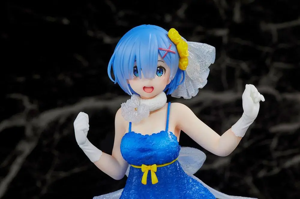 Re:Zero Precious Rem Clear Dress Ver. PVC szobor figura 23 cm termékfotó