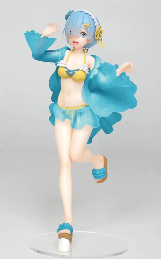Re:Zero Precious Rem Original Frill Swimwear Ver. Renewal Edition PVC szobor figura 23 cm termékfotó