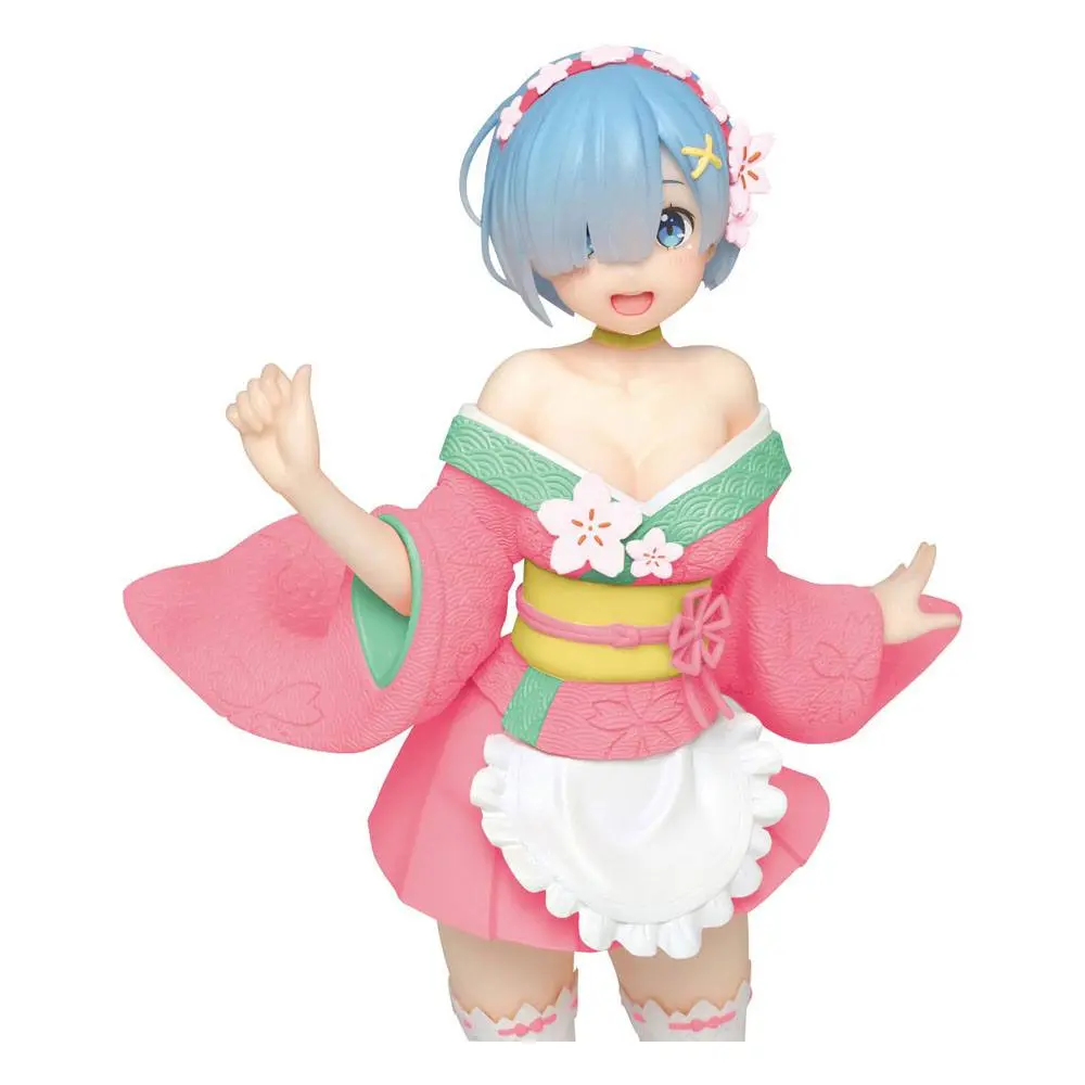 Re:Zero Precious Rem Original Sakura Image Ver. Renewal PVC szobor figura23 cm termékfotó