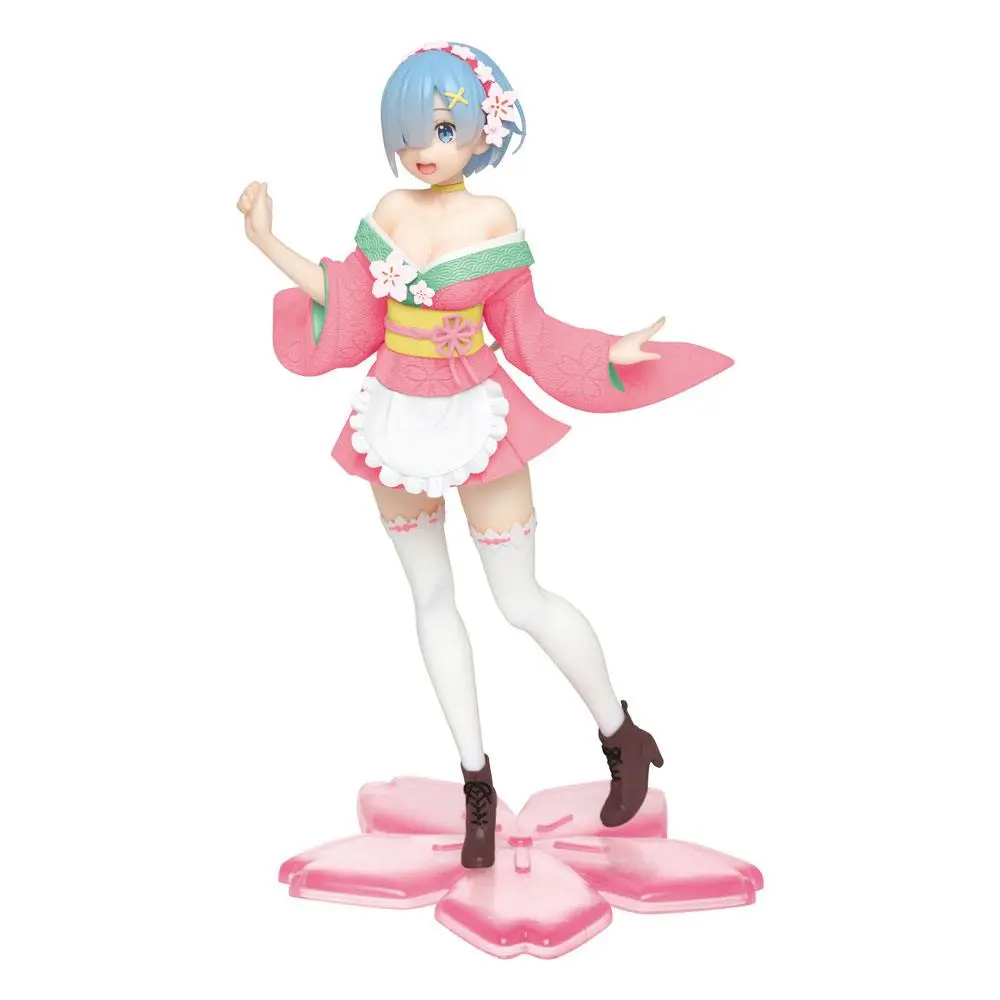 Re:Zero Precious Rem Original Sakura Image Ver. Renewal PVC szobor figura23 cm termékfotó