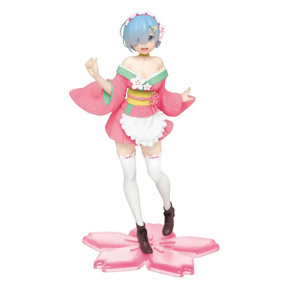 Re:Zero Precious Rem Original Sakura Image Ver. Renewal PVC szobor figura23 cm termékfotó