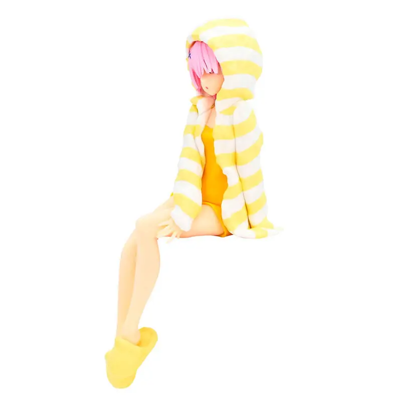 Re:Zero Ram Room Wear Yellow Color Noodle Stopper figura 14cm termékfotó