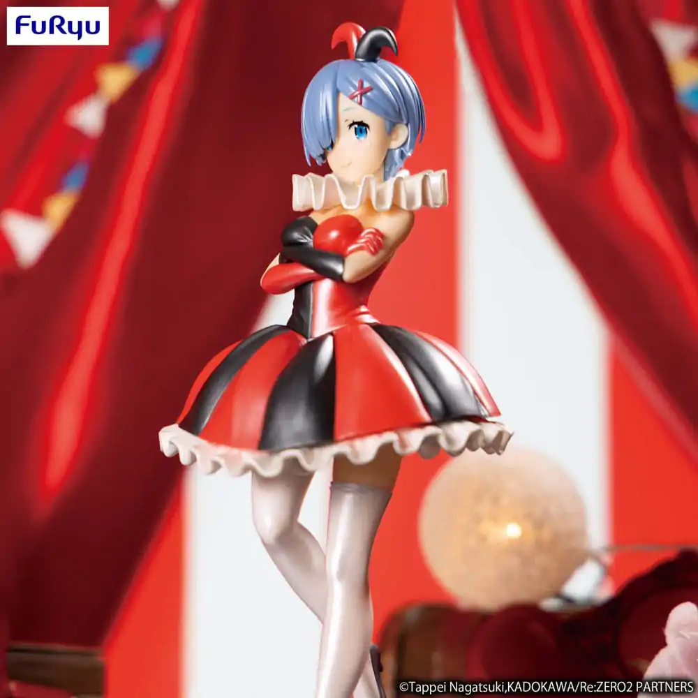 Re:ZERO SSS PVC Statue Rem in Circus Pearl Color Ver. 21 cm termékfotó