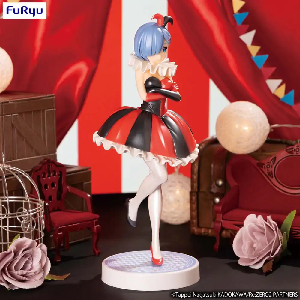 Re:ZERO SSS PVC Statue Rem in Circus Pearl Color Ver. 21 cm termékfotó