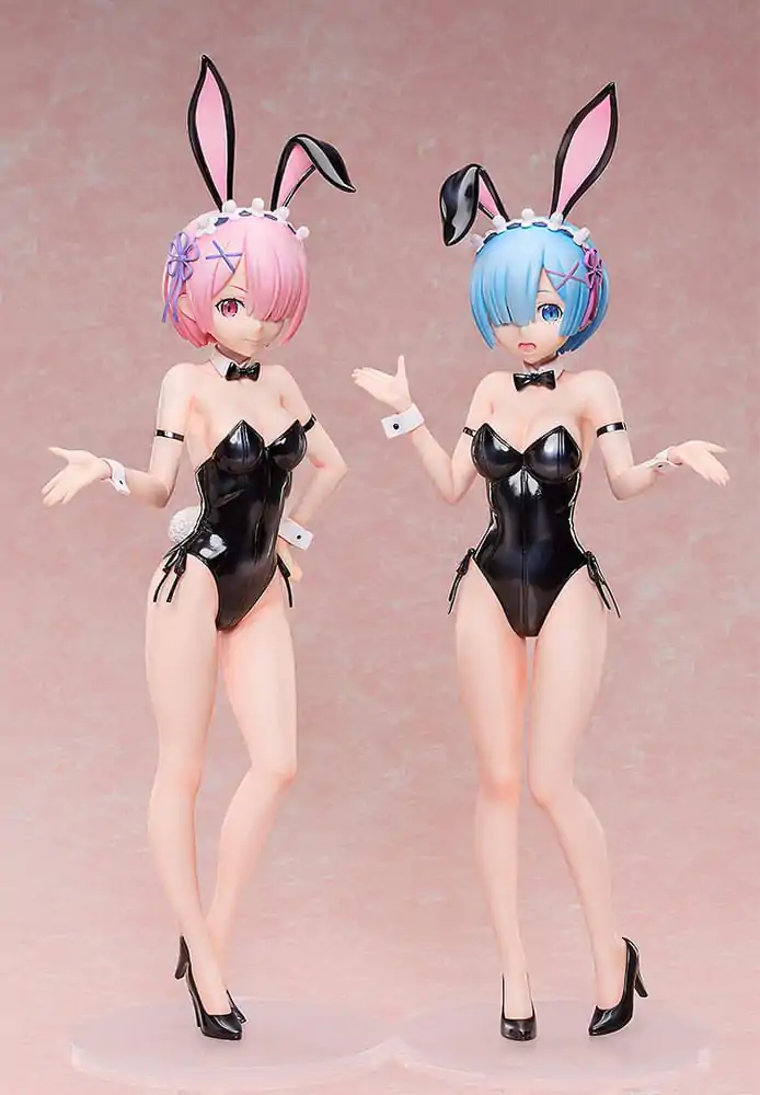 Re:ZERO -Starting Life in Another World- 1/4 Ram: Bare Leg Bunny 2nd Ver. PVC szobor figura 44 cm termékfotó