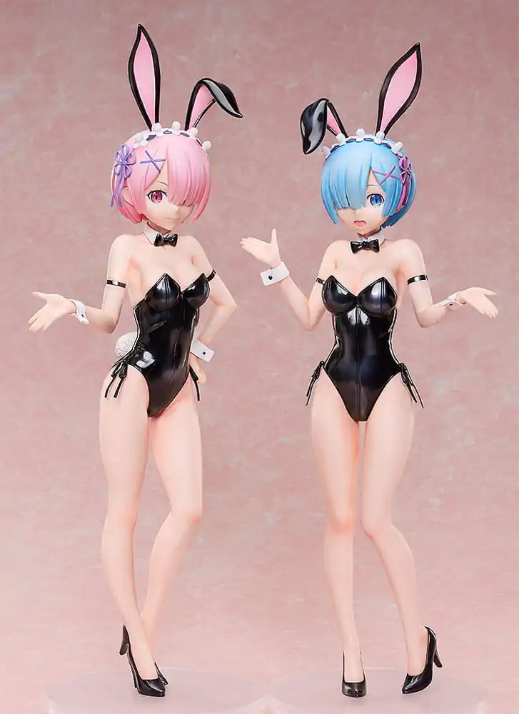 Re:ZERO -Starting Life in Another World- 1/4 Rem: Bare Leg Bunny 2nd Ver. PVC szobor figura 44 cm termékfotó