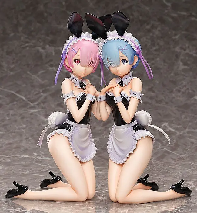 Re:ZERO -Starting Life in Another World- 1/4 Rem Bare Leg Bunny Ver. PVC szobor figura 30 cm termékfotó