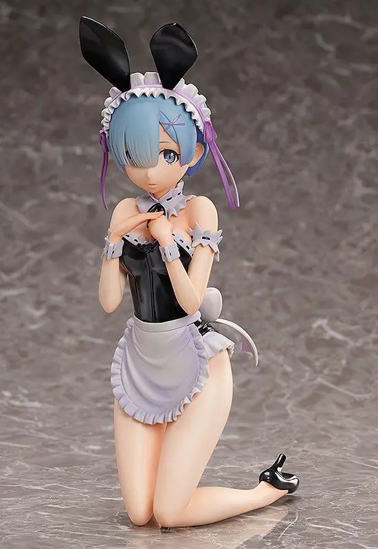 Re:ZERO -Starting Life in Another World- 1/4 Rem Bare Leg Bunny Ver. PVC szobor figura 30 cm termékfotó