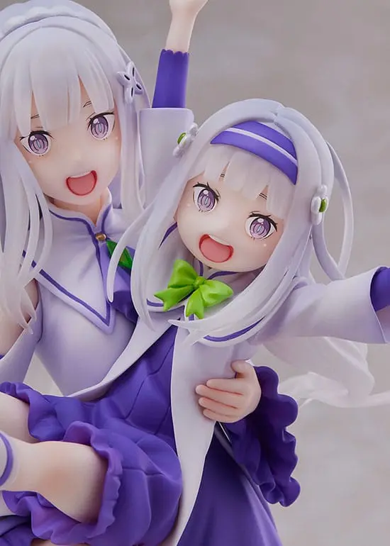 Re:Zero Starting Life in Another World PVC Statue 1/7 Emilia & Childhood Emilia 24 cm termékfotó