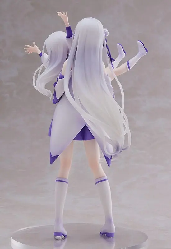 Re:Zero Starting Life in Another World PVC Statue 1/7 Emilia & Childhood Emilia 24 cm termékfotó