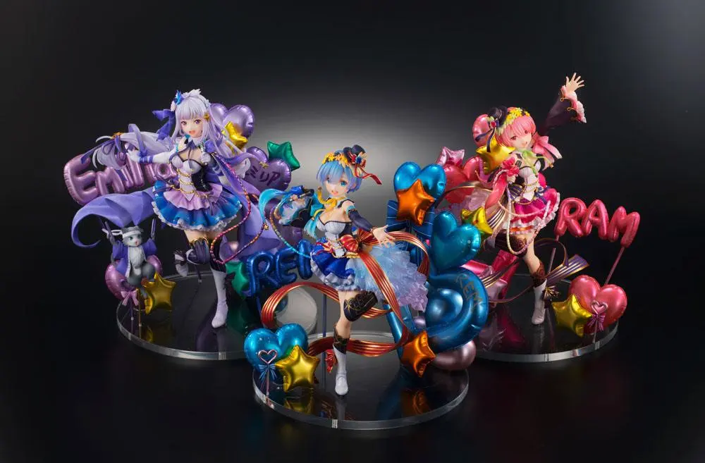 Re: Zero Starting Life in Another World 1/7 Emilia Idol Ver. szobor figura 24 cm termékfotó