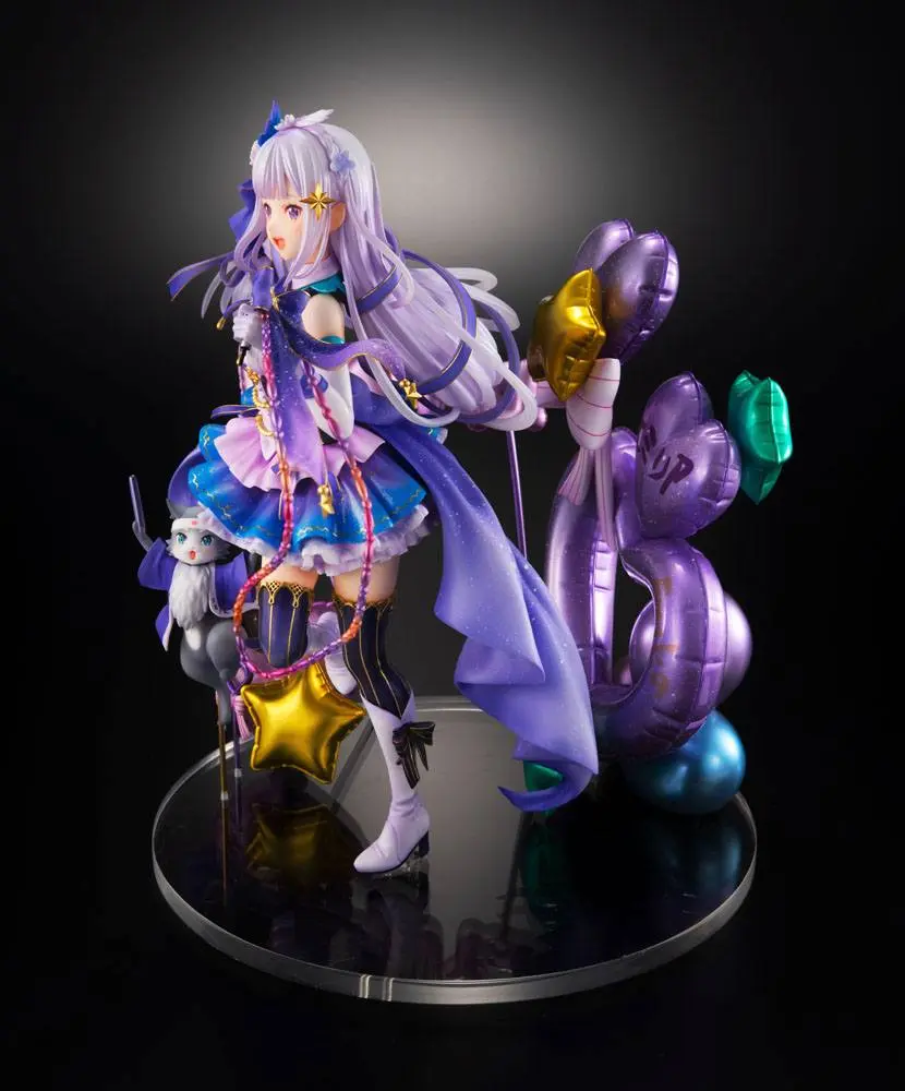 Re: Zero Starting Life in Another World 1/7 Emilia Idol Ver. szobor figura 24 cm termékfotó