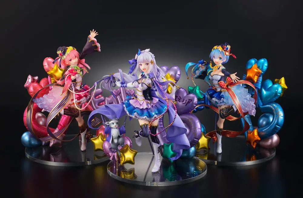 Re: Zero Starting Life in Another World 1/7 Emilia Idol Ver. szobor figura 24 cm termékfotó