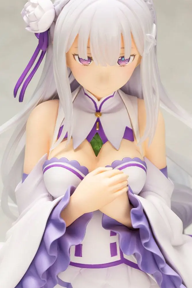 Re:ZERO -Starting Life in Another World- 1/7 Emilia Memory's Journey PVC szobor figura 26 cm termékfotó