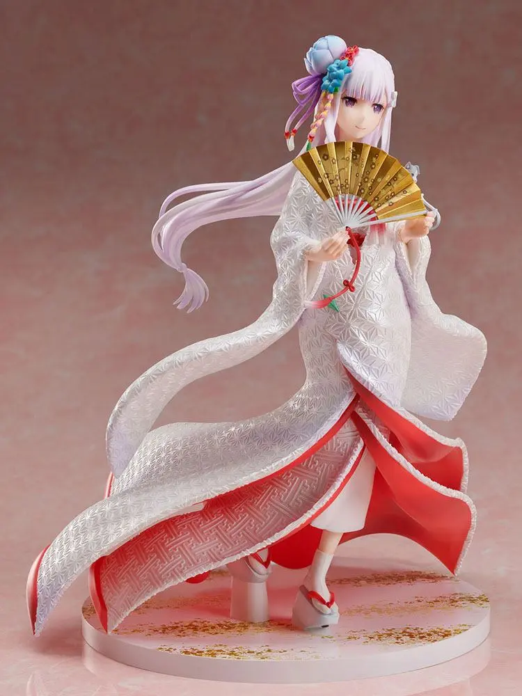Re:ZERO -Starting Life in Another World- 1/7 Emilia Shiromuku PVC szobor figura 25 cm termékfotó