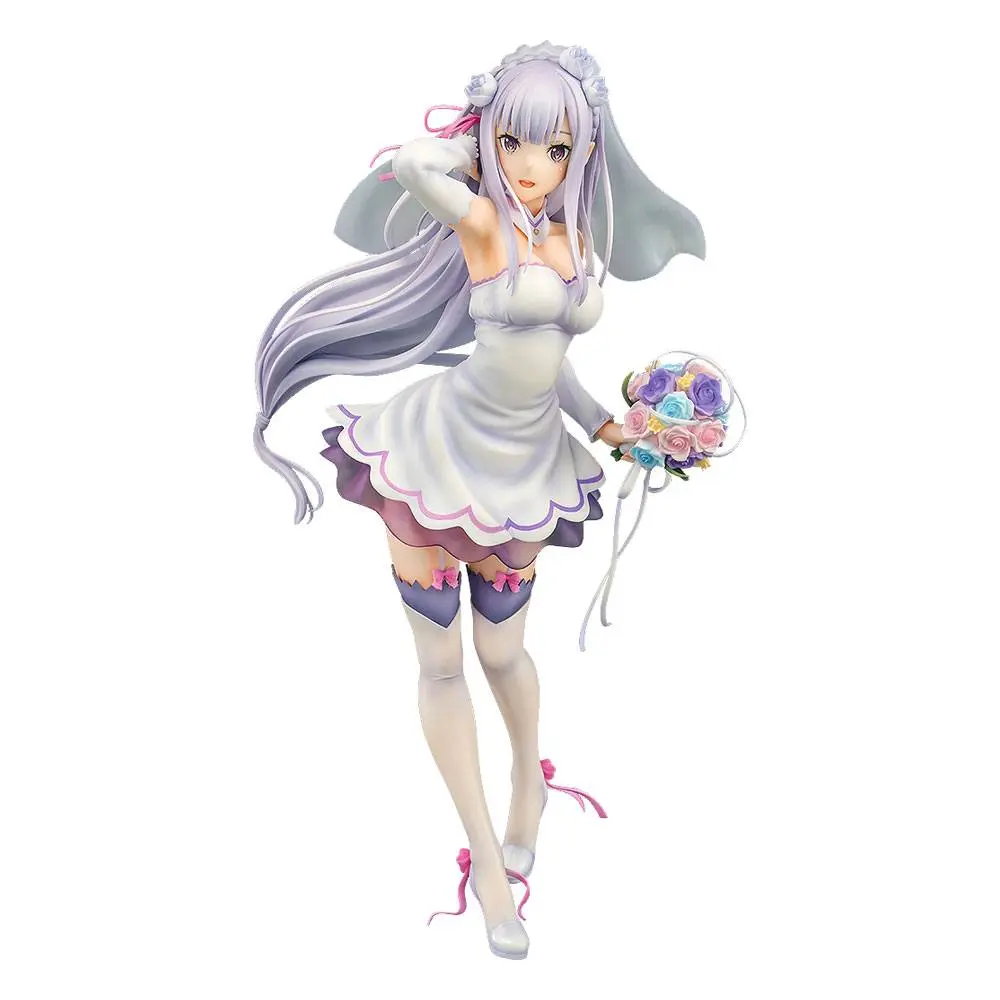 Re:ZERO -Starting Life in Another World- PVC Statue 1/7 Emilia Wedding Ver. 25 cm termékfotó