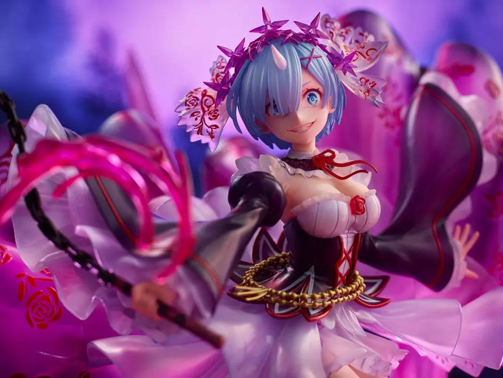 Re: Zero Starting Life in Another World 1/7 Oni Rem Crystal Dress Ver. szobor figura 30 cm termékfotó