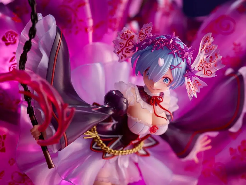 Re: Zero Starting Life in Another World 1/7 Oni Rem Crystal Dress Ver. szobor figura 30 cm termékfotó