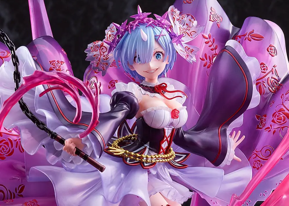 Re: Zero Starting Life in Another World 1/7 Oni Rem Crystal Dress Ver. szobor figura 30 cm termékfotó