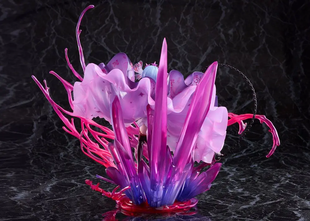 Re: Zero Starting Life in Another World 1/7 Oni Rem Crystal Dress Ver. szobor figura 30 cm termékfotó