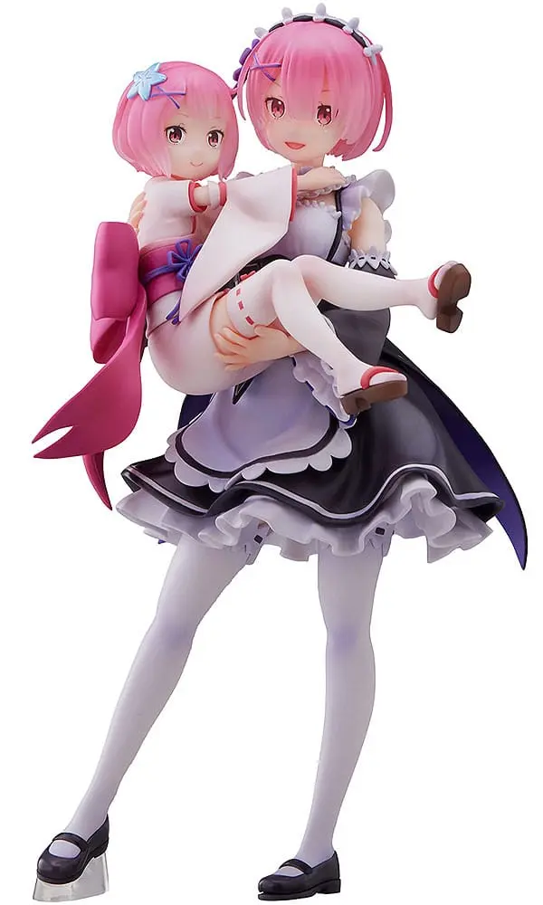 Re:Zero Starting Life in Another World PVC Statue 1/7 Ram & Childhood Ram 23 cm termékfotó