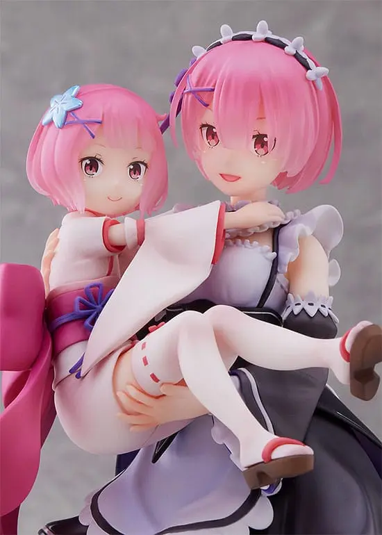 Re:Zero Starting Life in Another World PVC Statue 1/7 Ram & Childhood Ram 23 cm termékfotó