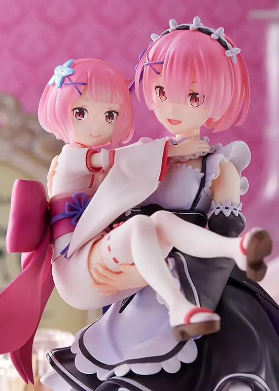 Re:Zero Starting Life in Another World PVC Statue 1/7 Ram & Childhood Ram 23 cm termékfotó