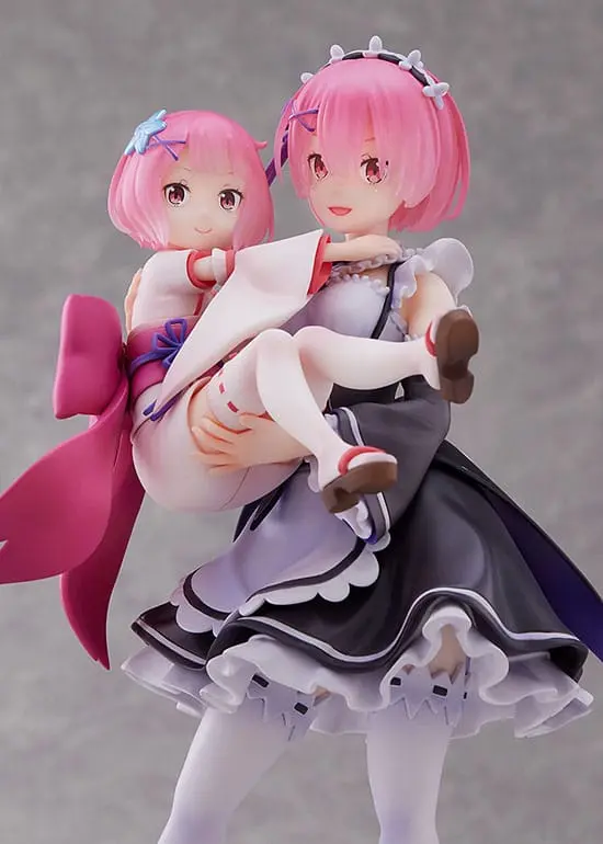 Re:Zero Starting Life in Another World PVC Statue 1/7 Ram & Childhood Ram 23 cm termékfotó