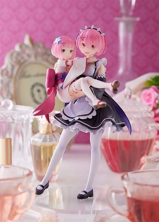 Re:Zero Starting Life in Another World PVC Statue 1/7 Ram & Childhood Ram 23 cm termékfotó