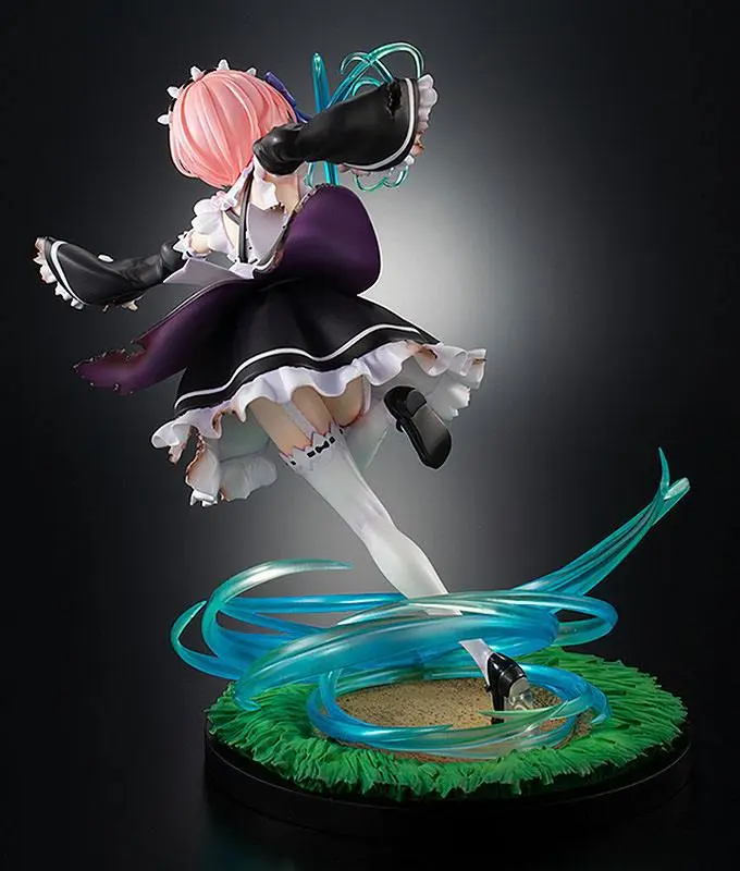 Re:ZERO -Starting Life in Another World- 1/7 Ram Battle with Roswaal Ver. PVC szobor figura 24 cm termékfotó