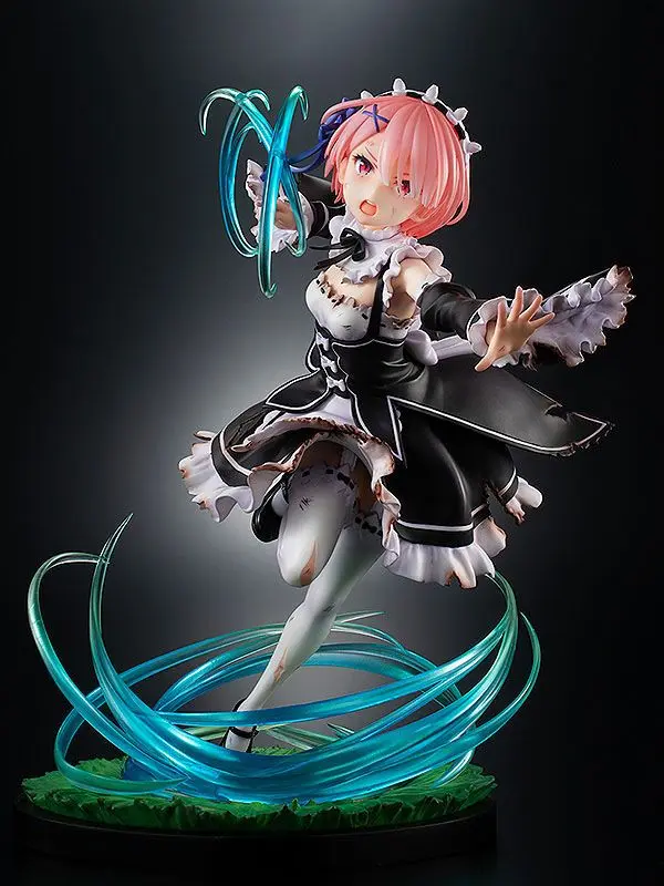 Re:ZERO -Starting Life in Another World- 1/7 Ram Battle with Roswaal Ver. PVC szobor figura 24 cm termékfotó
