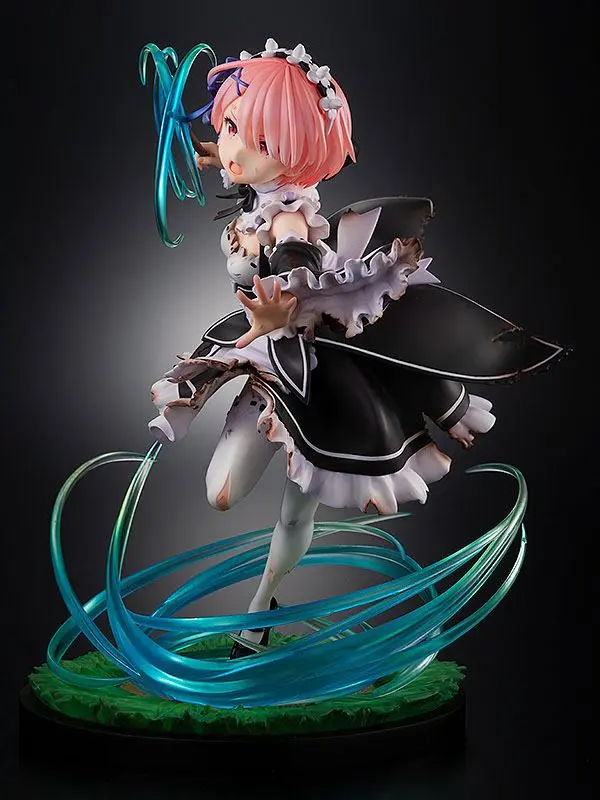 Re:ZERO -Starting Life in Another World- 1/7 Ram Battle with Roswaal Ver. PVC szobor figura 24 cm termékfotó