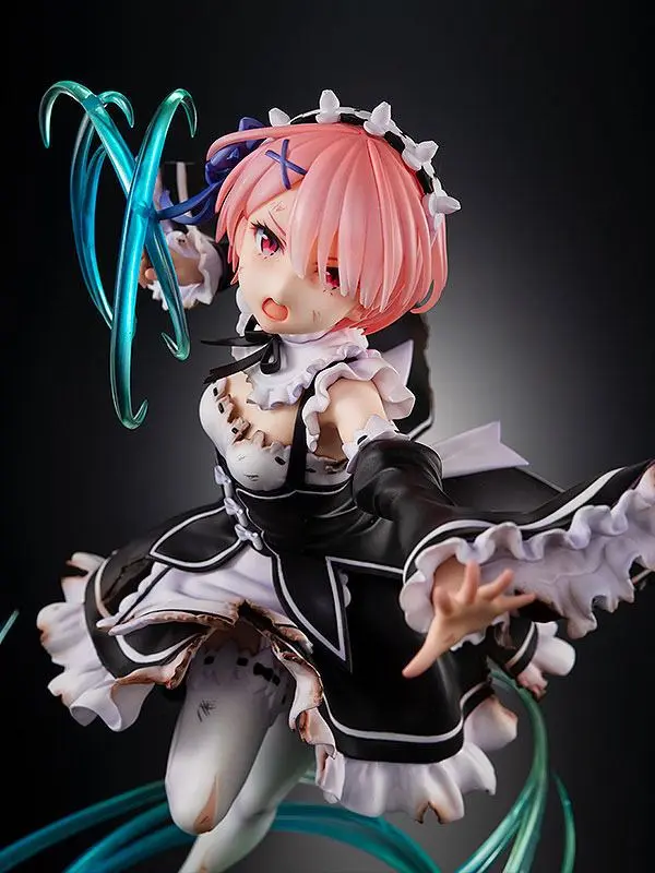 Re:ZERO -Starting Life in Another World- 1/7 Ram Battle with Roswaal Ver. PVC szobor figura 24 cm termékfotó