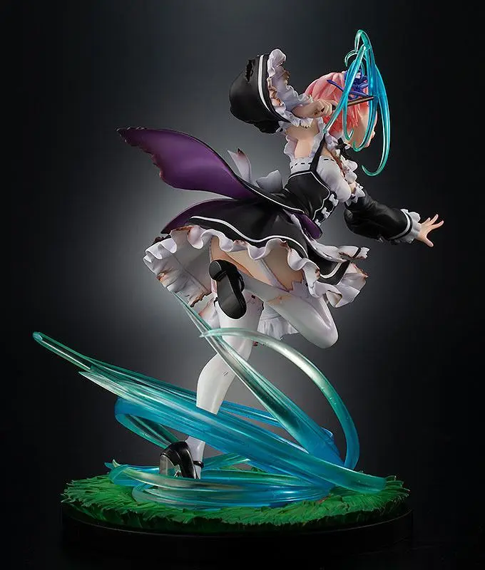 Re:ZERO -Starting Life in Another World- 1/7 Ram Battle with Roswaal Ver. PVC szobor figura 24 cm termékfotó