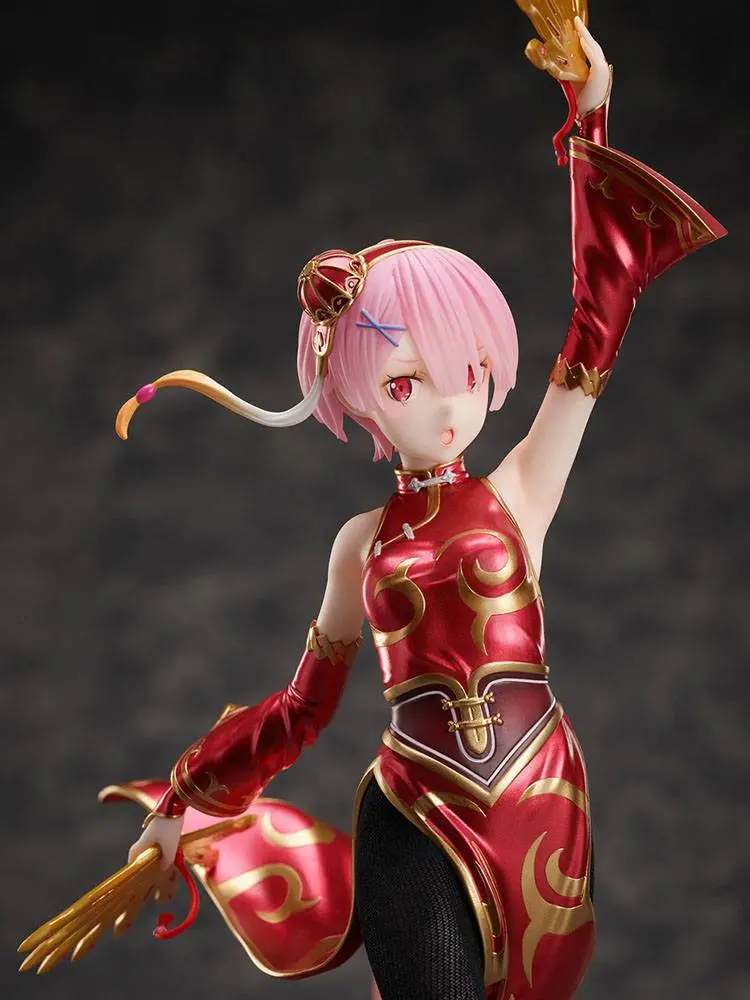 Re:ZERO - Starting Life in Another World 1/7 Ram China Dress Ver. PVC szobor figura 23 cm termékfotó