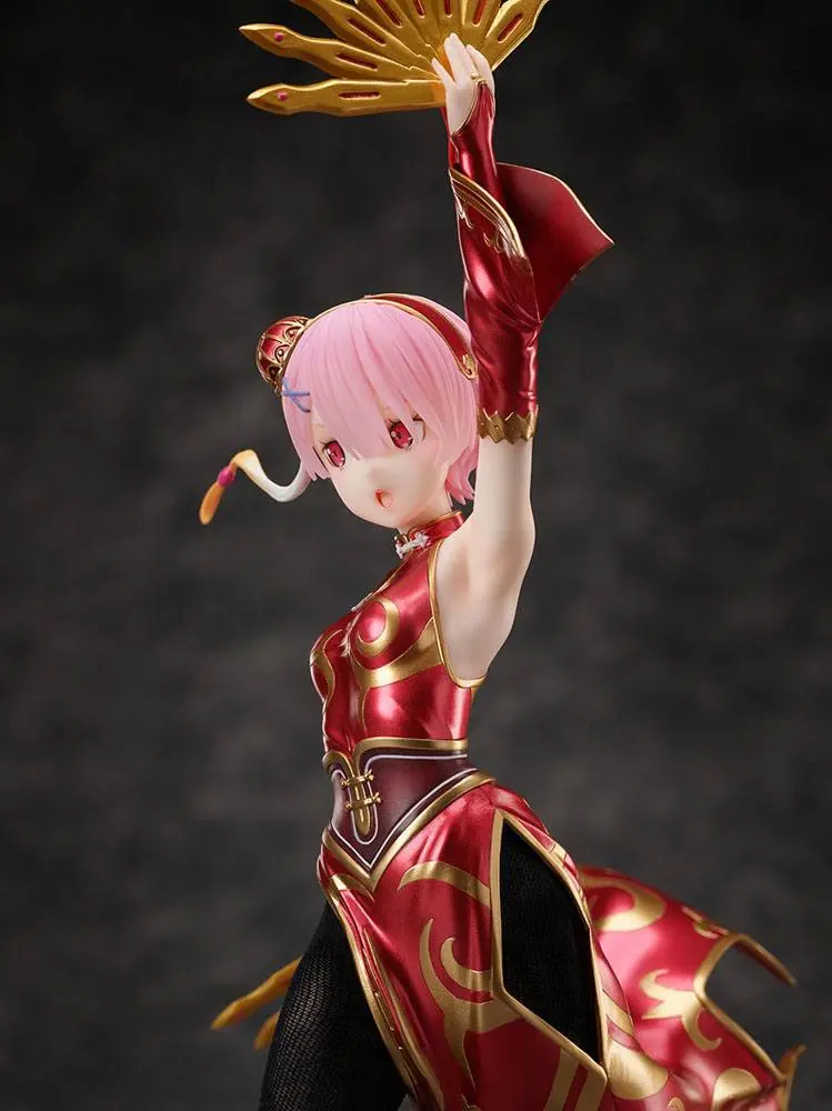 Re:ZERO - Starting Life in Another World 1/7 Ram China Dress Ver. PVC szobor figura 23 cm termékfotó