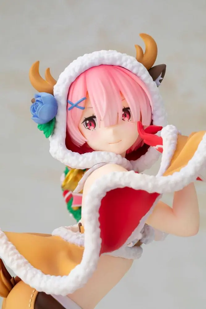 Re:ZERO -Starting Life in Another World- 1/7 Ram Christmas Maid Ver. PVC szobor figura 23 cm termékfotó