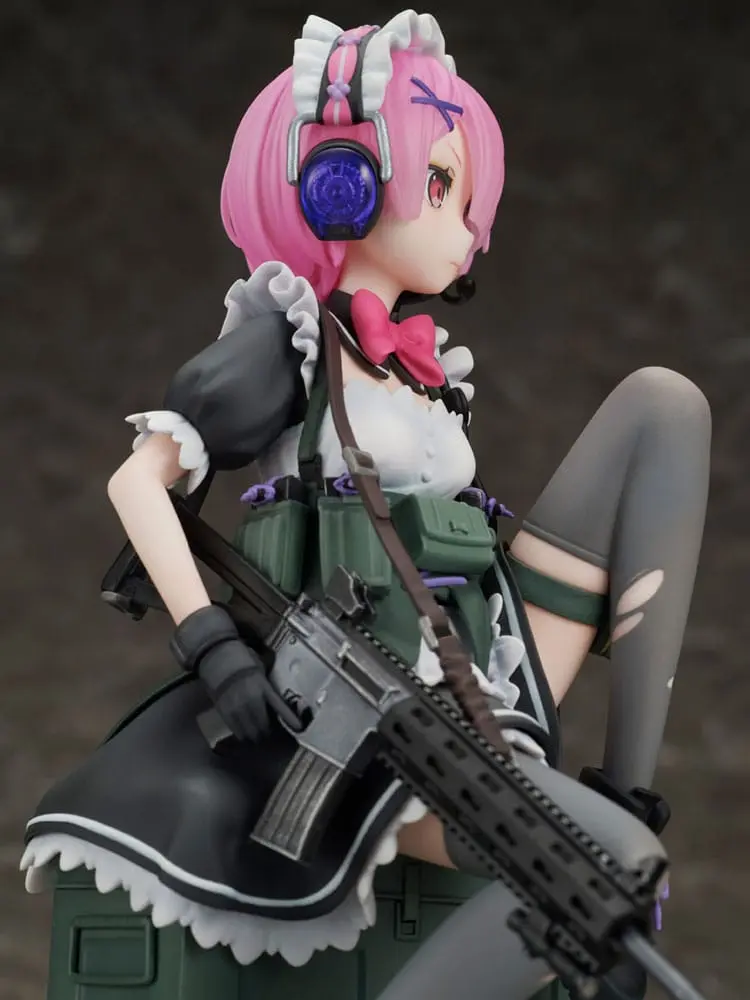 Re:Zero Starting Life in Another World PVC Statue 1/7 Ram Military Ver. 20 cm termékfotó