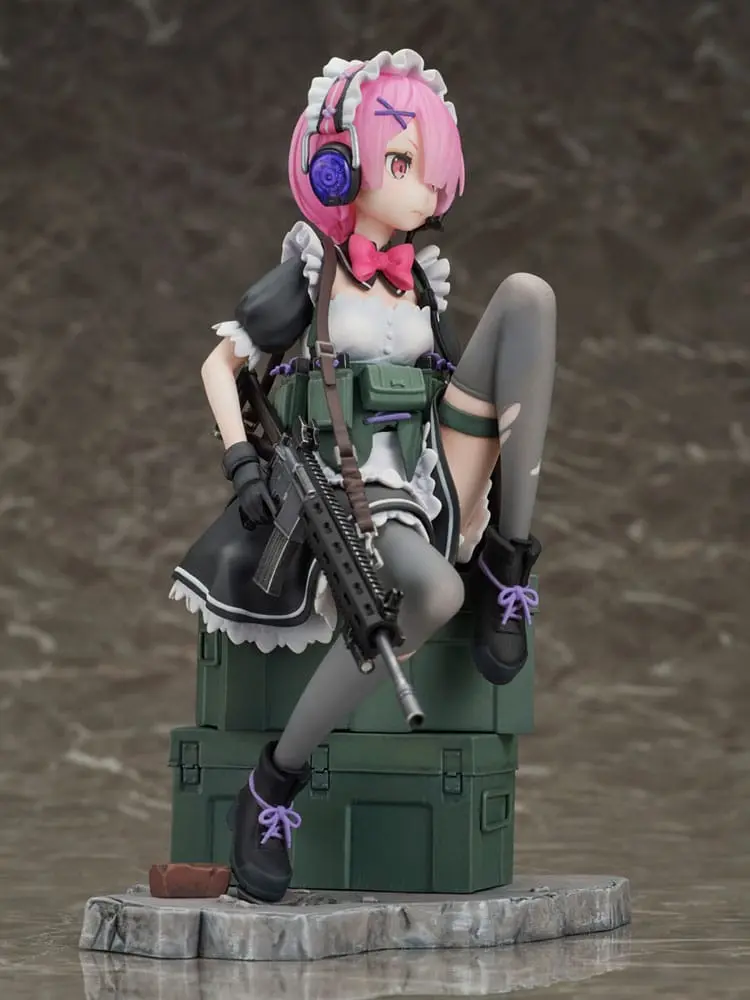 Re:Zero Starting Life in Another World PVC Statue 1/7 Ram Military Ver. 20 cm termékfotó