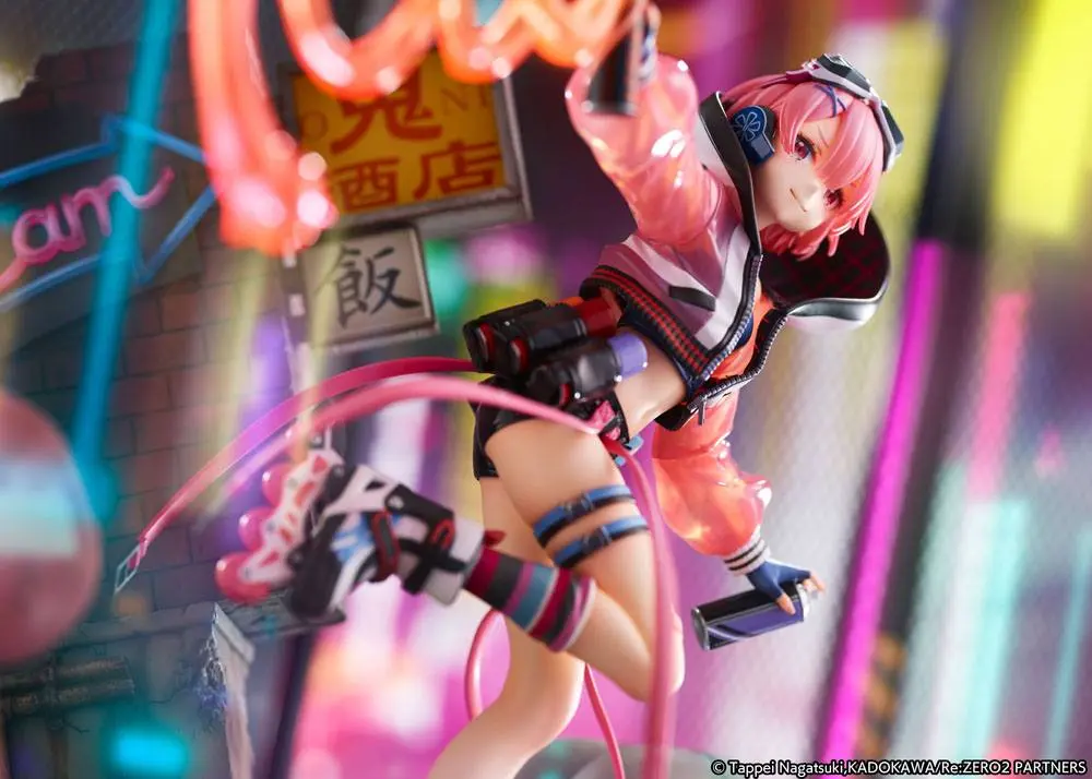 Re: Zero Starting Life in Another World 1/7 Ram Neon City Ver. szobor figura 27 cm termékfotó
